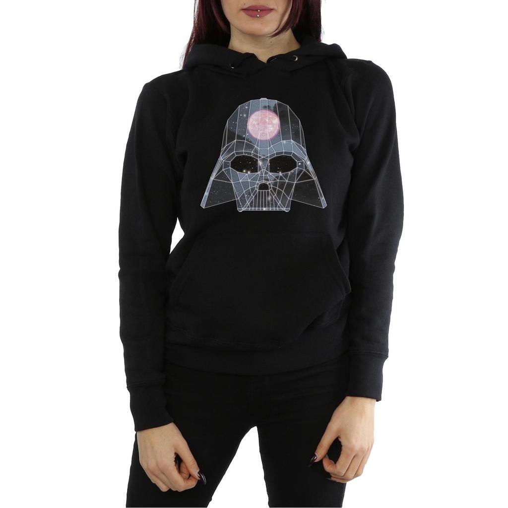 STAR WARS Женская толстовка с капюшоном Геометрический Дарт Вейдер