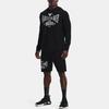 Under Armour Худи с принтом из махровой ткани Project Rock для мужчин Черный 1370458-001