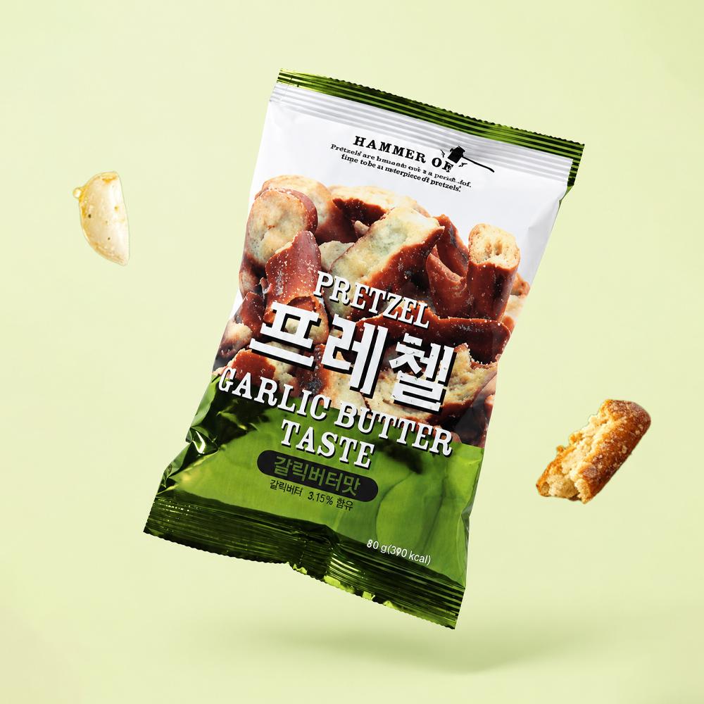 Pretzel Garlic Butter Flavor 85g