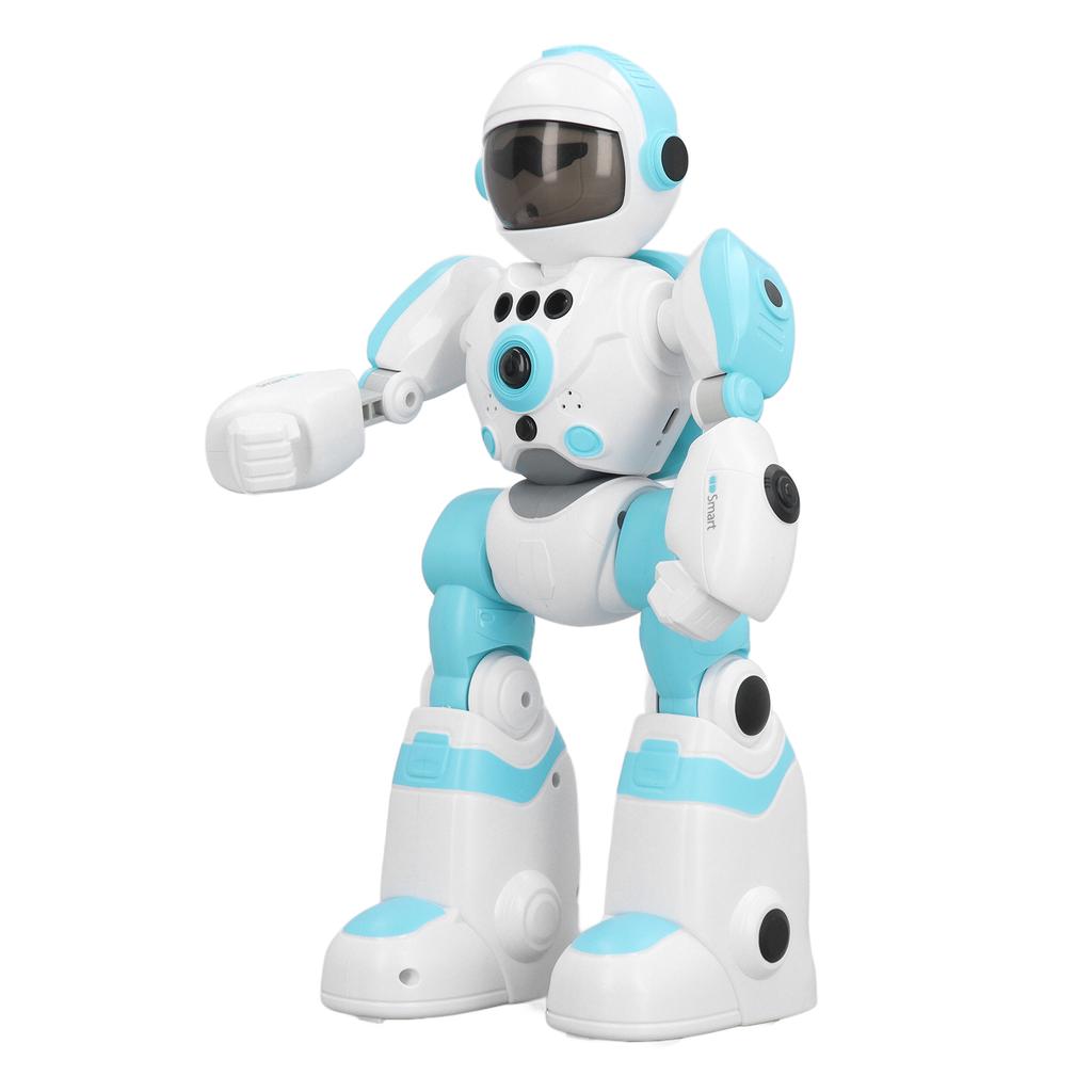 Children Remote Controlled Robot Toy with Voice Changing Modes Colorful Light Intelligent Programmable Robot
