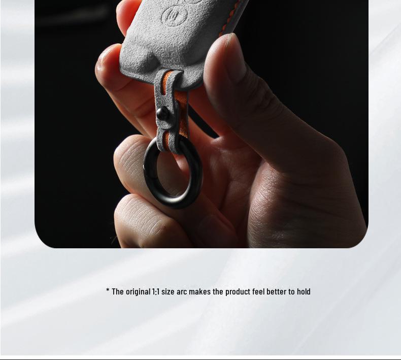 Сумка для ключей Lexus ES300H/ES350/RX270 из алькантары и замши 3D