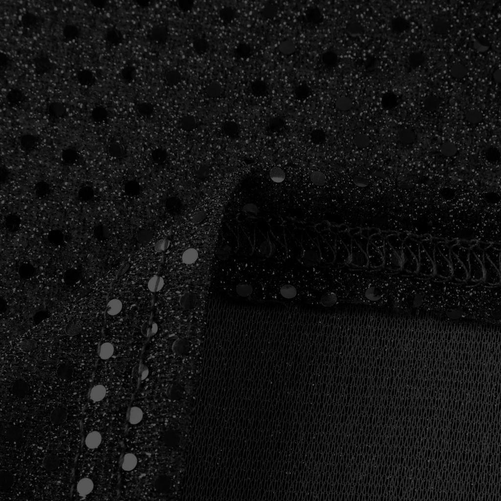 Women's Solid Color V-neck Shiny Sexy Dress Slim Long-sleeved Dress Long Dress