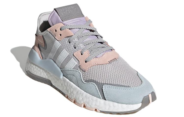 adidas Женские Nite Jogger 'Серый с розовым оттенком' Женские FV1328