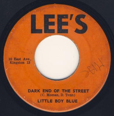 7-дюймовая пластинка LITTLE BOY BLUE - Dark End Of The Street / Since You NONE Ли 1969 Ямайка Регги, Ска и Даб Б/У