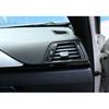 For BMW 3 4 Series GT 13- Real Carbon Fiber Console L&R Air Outlet Vent Trim