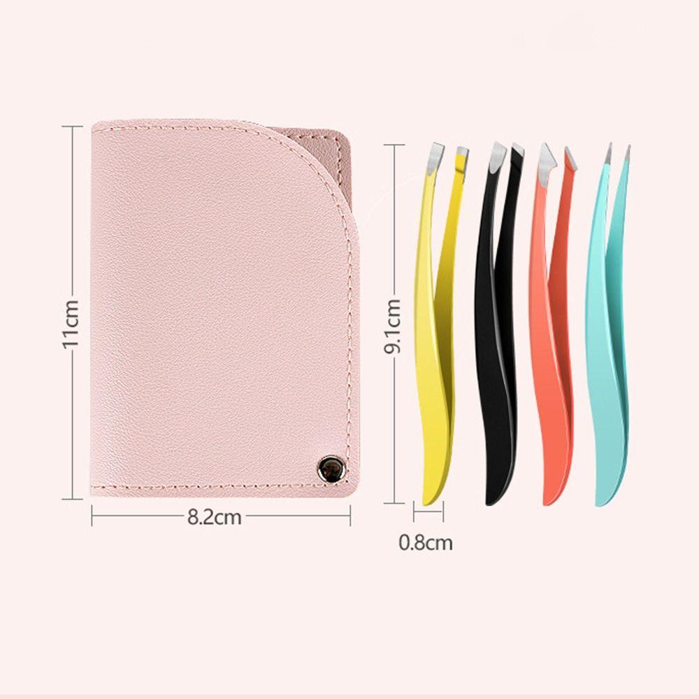 Пинцет для наращивания ресниц Пинцет для бровей Удаление волос Бороды Маникюр с заостренным кончиком