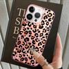 Задняя крышка-чехол для телефона для iPhone 17 Pro Max 15 Plus XS 12 Air 14 13 Pro 16 11 XR Леопардовый принт Логотип