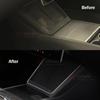 SATONIC Wireless Charger Knobs for Tesla New Model Y Juniper 2026 & Model 3 Highland Dual Type C Quick Charge Gear Shift