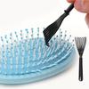 1pcs Hair Brush Cleaner Tool Hair Brush Cleaning Rake Hair Brush Cleaner Hair Dirt Remove Comb With Plastic Handle Salon Barber Tools