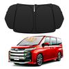 Последний BLUESEATEC Солнцезащитный козырек на лобовое стекло для Toyota New Voxy Noah 90 Серии VOXY NOAH 90 Модель Солнцезащитный козырек для лобового стекла Дизайн Светоблокирующий Теплоизоляция