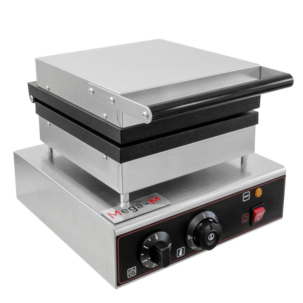 Mega-M Rectangular Waffle Maker 4X6 2000W N