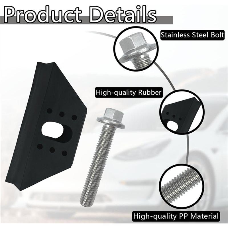 A62E-Car Battery Tie Down Bracket Base Clamp Battery Hold Down Kit 14005061 For GMC Buick Chevy Cadillac Hummer Saturn