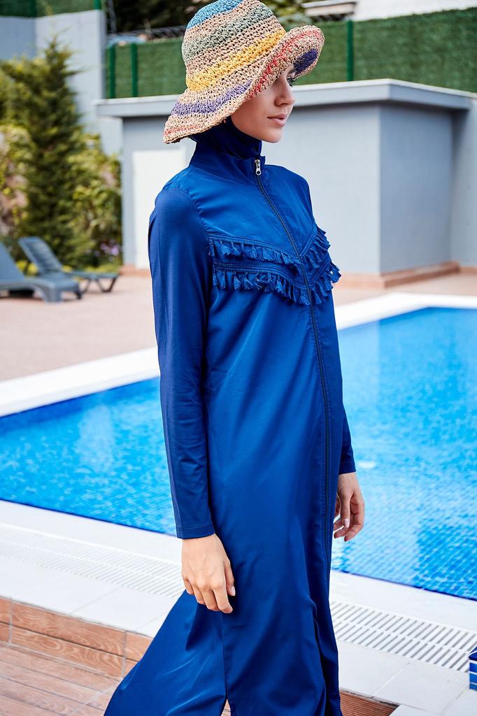 Женский Мусульманский Скромный Исламский Полный Чехол Буркини Пляжный Купальный Костюм Купальники Хиджаб Пляжная Одежда Купальник 