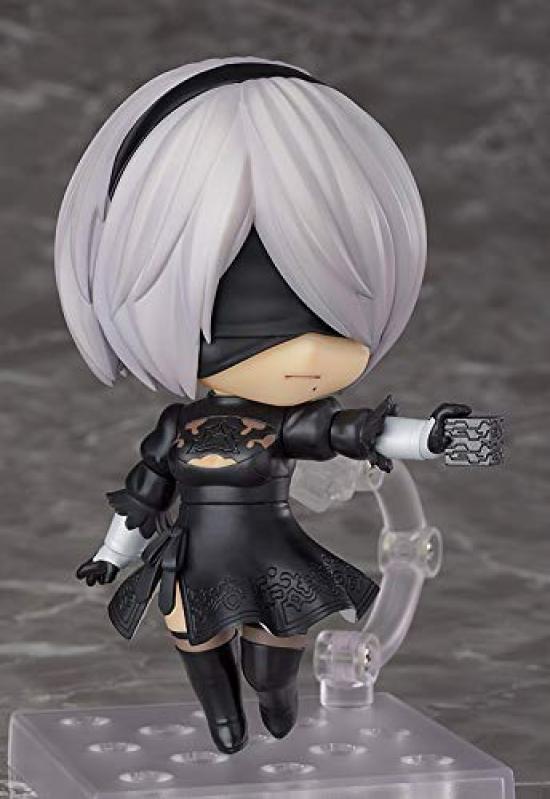 Nendoroid NieR Automata 2B 2 Type Plastic Painted Movable Figure Reissue SE36790 [YoRHa No. B] Non-scale