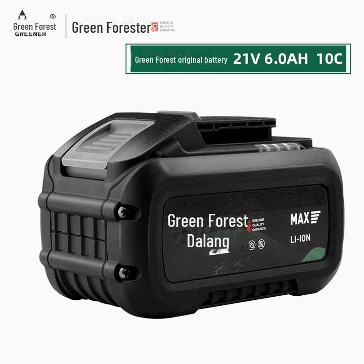 Оригинальное зарядное устройство для литиевых аккумуляторов Green Forest Master 21 В для ручной дрели, угловой шлифовальной машины, электрического гайковерта и дрели-пистолета