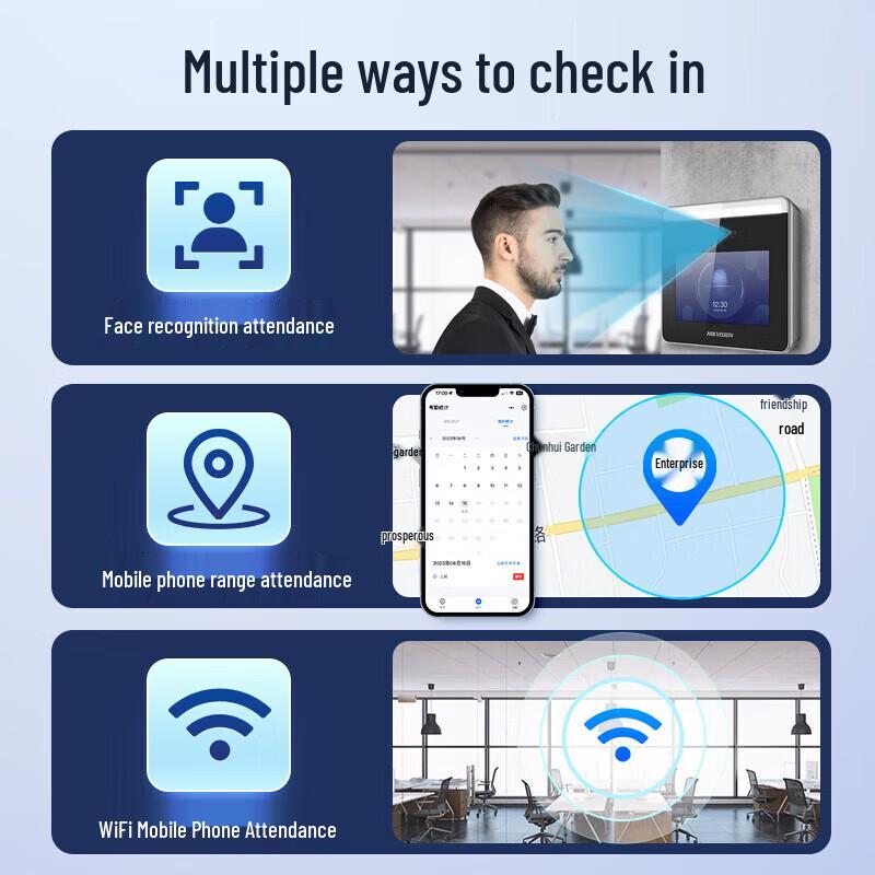 Hikvision Face Recognition Access Control & Attendance Terminal