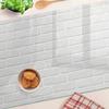 Multifunctional Decorative Glass Board for Kitchen Brick Wall 80x52 cm