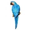 Resin Decor Craft Decoration Simulation Parrot Bird Sculpture Wall Hanging Garden Decoration