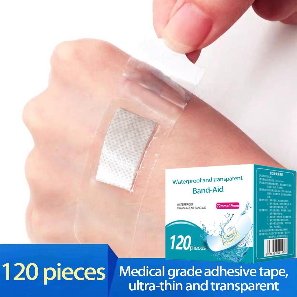 Прозрачный водонепроницаемый медицинский пластырь для защиты стопы - Невидимый, гемостатический и дышащий