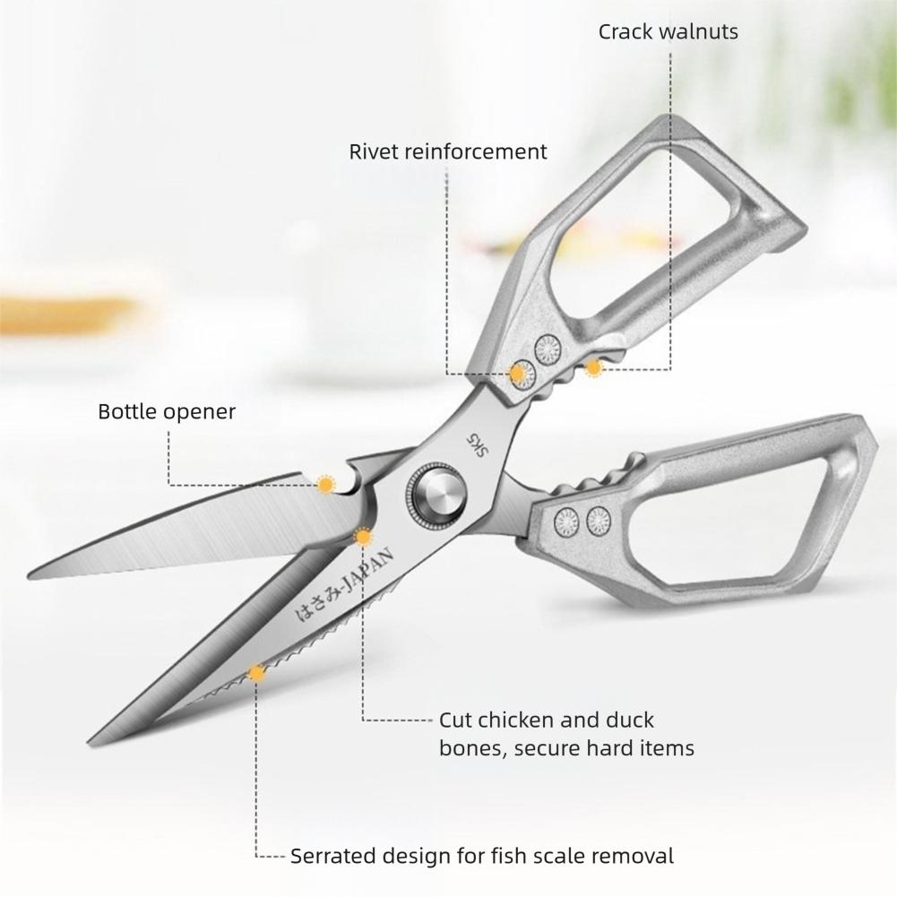 Heavy Duty Poultry Shears Ergonomic Chicken Shears For Cooking For Home Kitchen