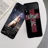 Чехол-молитвенник с изображением Бога и Иисуса для Samsung Galaxy Z Flip 6 Flip 5 4 3 5G Черный Чехол для Мобильного Телефона Samsung Z Flip 5 5G Роскошная PC Оболочка Coqu