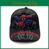 Childrens Cartoon Spider Man Pattern Baseball Cap With Short Brim For Summer Indoor Outdoor Kids
