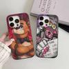 F-Five N-Nights at F-Freddys Игра Для iPhone 16 15 14 13 12 11 17 Pro Max Plus Волна Гофрированный Чехол для Телефона Противоударная Крышка
