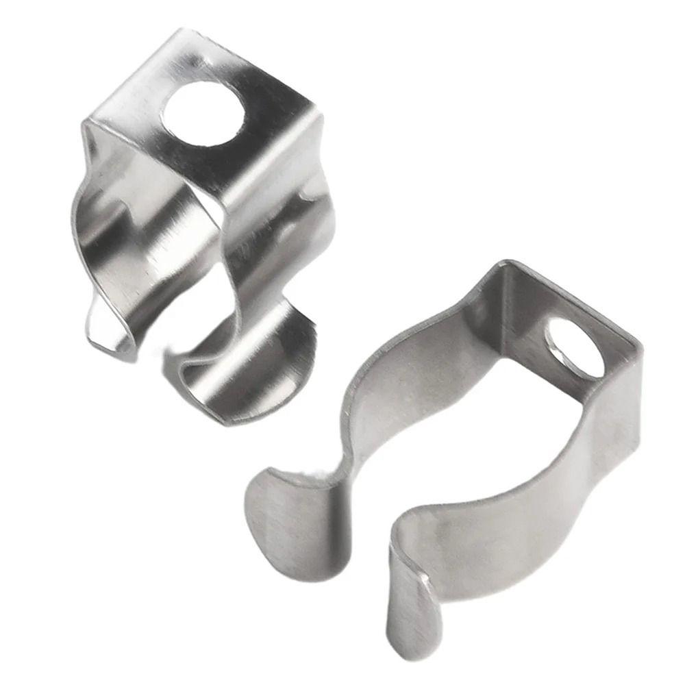 10 шт. зажимов для ламповых трубок, зажимы для труб повышенной прочности, пружинные зажимы Terry для трубок диаметром 25 мм/32 мм