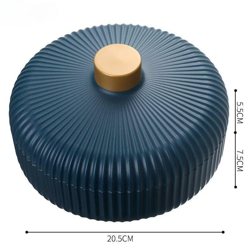 Новая легкая роскошная тарелка с фруктами для дома, гостиной, журнальный столик, простая коробка для конфет, коробка для закусок с крышкой, коробка для хранения тарелки с сухими фруктами