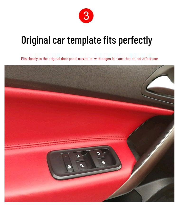 MG GS Door Panel Armrest Leather Cover - Interior Modification & Protection