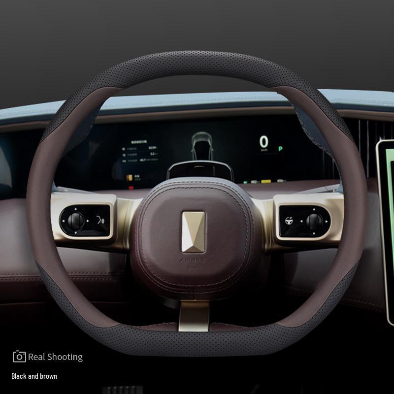 Ultra-Thin Winter Steering Wheel Cover for 2023 Avatr 11 - Interior Modification