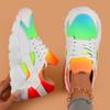 Женская обувь Радужные цвета Кроссовки на танкетке Женские женские Вулканизированные туфли Дышащие Комфортные Повседневные женские туфли Tenis Feminino