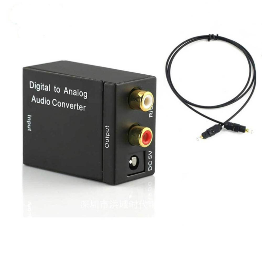 Аналого-цифровой аудиоконвертер Toslink для DVD-плеера/HDTV/усилителя/TV Media Player