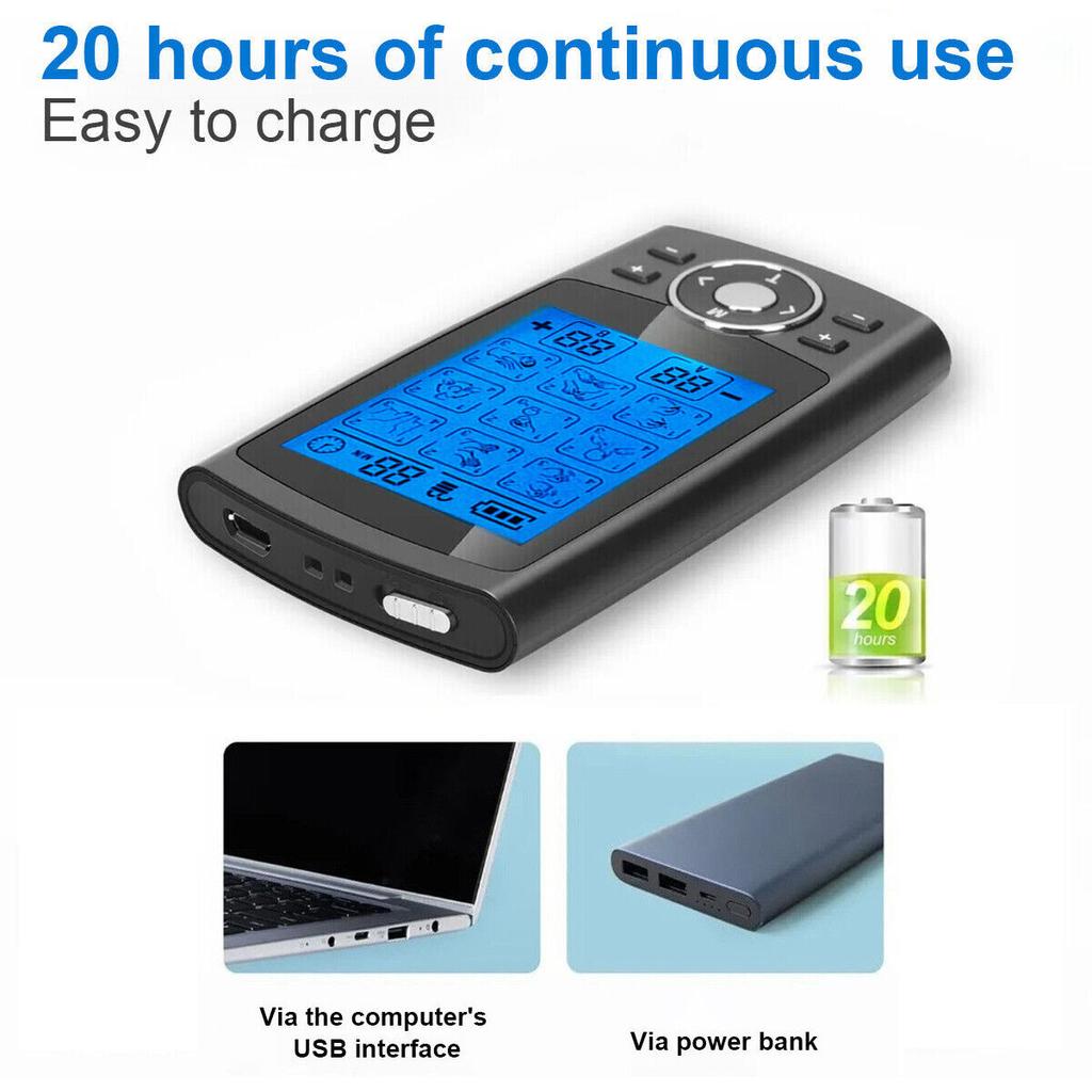 Массажер для мышц 36 режимов Электрический массаж тела, рук, спины, цифровая машина для похудения, массаж мышц, релаксация