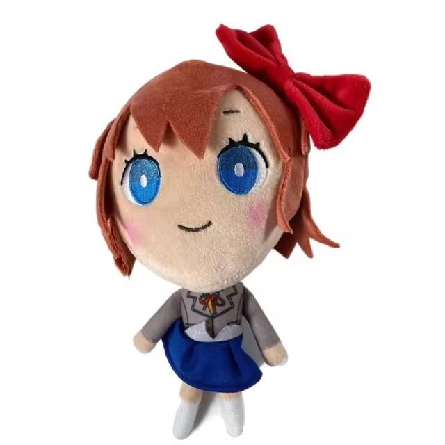 20см Игровые Плюшевые Игрушки Doki Doki Literary Club Аниме Косплей Моника Нацуки Сайори Юри Куклы