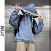 Men's Shark Hooded Sweatshirt - Trendy Hong Kong Style Casual Jacket for Autumn and Winter Couples/Students