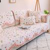 Cotton Sofa Cushion All-season Universal Cotton Fabric Cushion Simple and Modern Non-slip Rustic Sofa Cover