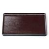 Tray 4 Shaku Oju Wood Grain Tray Shintame Lacquerware Made In Dishwasher Safe J-Kitchens Heat-Resistant (A) (Tray/Tray) (ABS Resin), Non-Slip, 42cm,