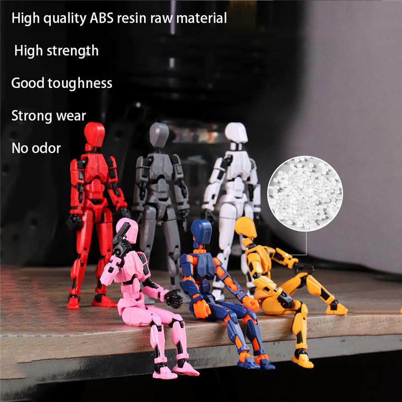 13 шарнирных подвижных фигурок, робот-трансформер, 3D-печатный манекен, персонаж, сборка игрушек, игры для родителей и детей, детские подарки, игрушка для снятия давления