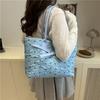 Y2k Bow Shoulder Bag Versatile Commuting Bag Trendy Women Tote Bag  Female