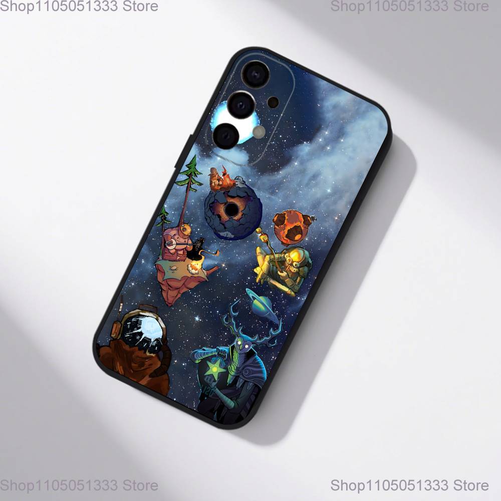 Outer Wilds Game Phone Case For Samsung S25,S24,S21,S22,S23,S30,Ultra,S20,Plus,Fe,Lite,5G Black Cover