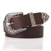 Classic New Ladies' Retro Pin Buckle Belt, Cool and Versatile, Fashionable Decorative Belt, Korean-style Jeans Belt