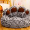 Small Cat Winter Bed Dog Sleeping Mat Pet House Mat Soft Thickened Plush Cushion Cat Bed Warm Open Bed Dogs Supplies