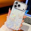 Совместимо с Apple 17 Pro Max: Защитный чехол для iPhone 16 с рисунком жемчужной бабочки, двусторонний, IMD