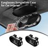 CKU5 Car Visor Sunglass Storage Case Glasses Holder Box Card Clip Accessories For Lexus CT ES GS NX IS250 CT200h IS300h ES300h RX400h
