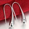 925 Silver Earring Fashion Jewelry Teardrop /Water Drop /Raindrop Dangle Earrings for Women Valentine Gifts