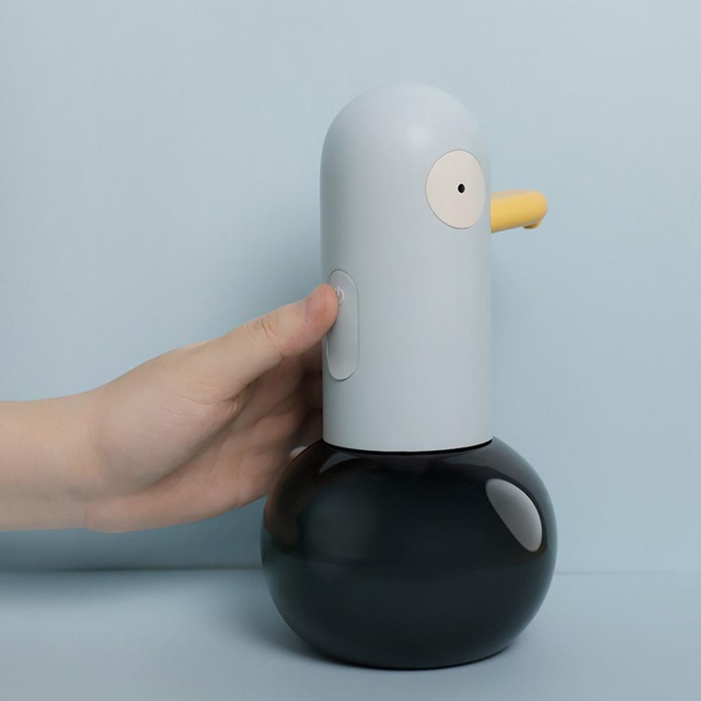Автоматический дозатор мыла в форме милой мультяшной утки, инфракрасный индукционный дозатор мыла для детей