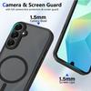 Case for Samsung Galaxy A57 A37 A17 A56 A16 A36 A26 A55 A35 A15 A25 A14 A24 A54 Matte Translucent Magnetic Wireless Charge Cover
