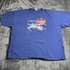 Starwars X Wing Starcraft Mens Size 3XL Blue Graphic Short Sleeve T Shirt