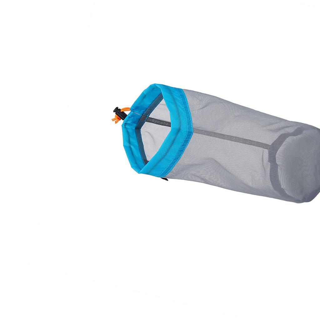 Ultralight Mesh Drawstring Sack Outdoor Travel Hiking Camping Stuff Storage Bag